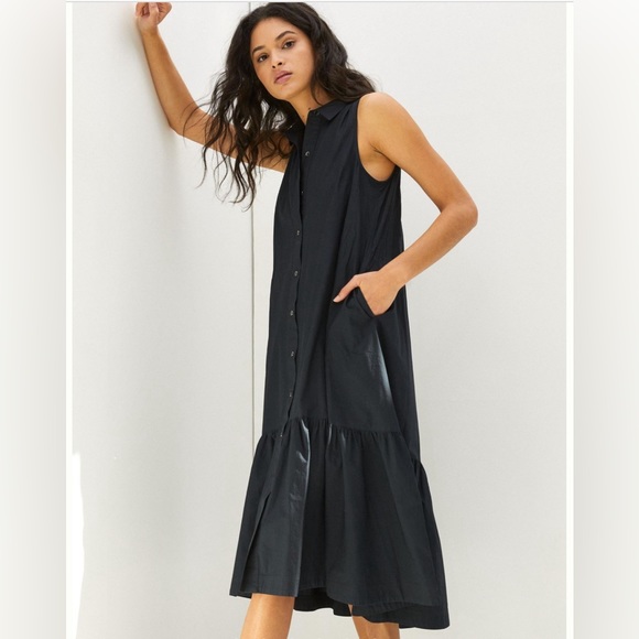Maeve Dresses & Skirts - Anthropologie Maeve Paola shirt dress XS black
